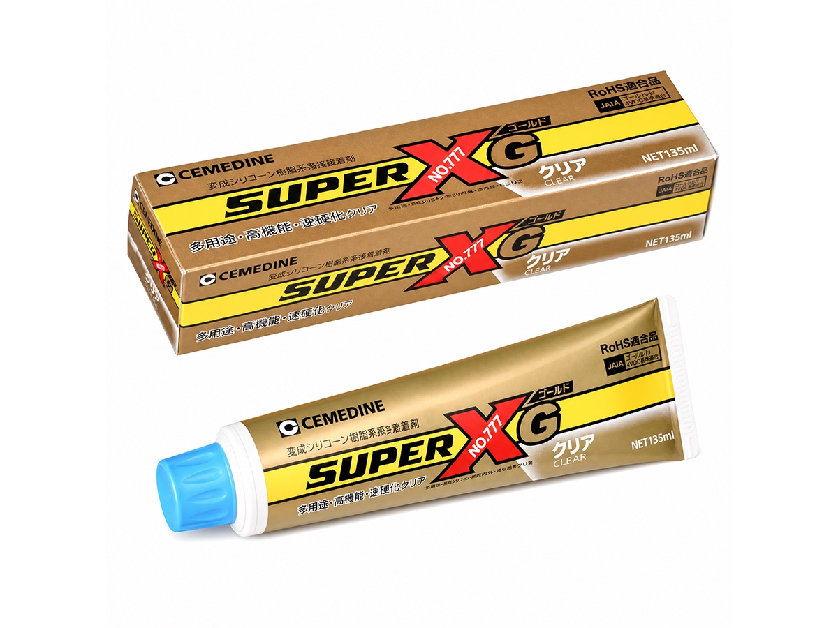 CEMEDINE Super-XG No.777 速硬化多用途弹性粘合剂