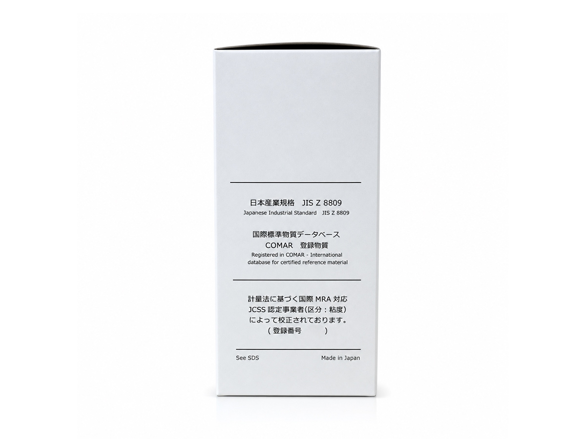 JS20粘度计校正用标准液（JCSS认证）