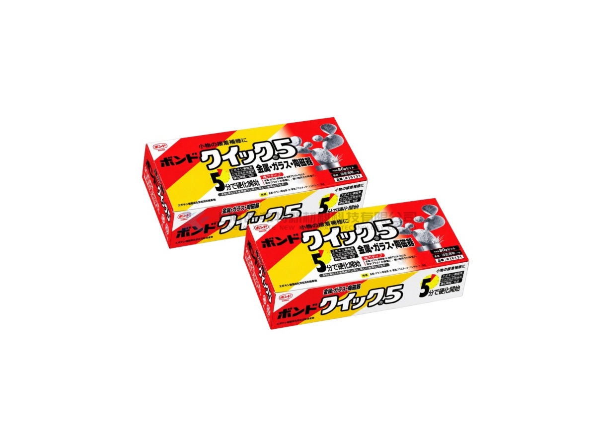 日本小西 KONISHI Quick 5 #16131 五分钟快速固化环氧树脂胶粘剂